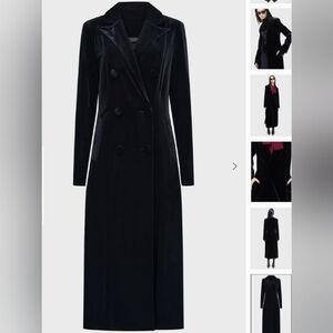 Black Velvet Coat Shadowborne